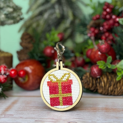 My Gift To You Mini Matchbox Christmas Cross Stitch Kit