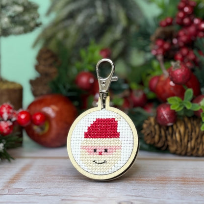 Ho Ho Ho! Mini Matchbox Christmas Cross Stitch Kit