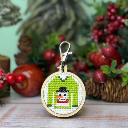 Tis The Season To Be Ugly! Mini Matchbox Christmas Cross Stitch Kit