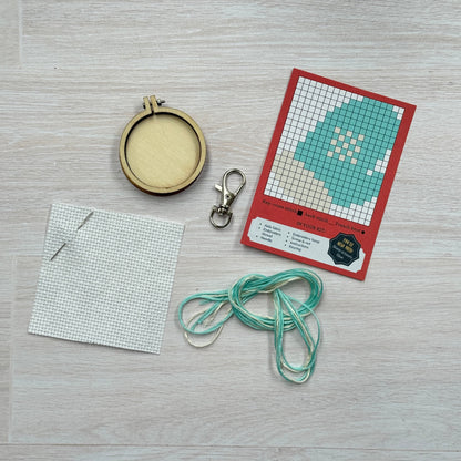 I'll Keep You Snug Mini Matchbox Christmas Cross Stitch Kit