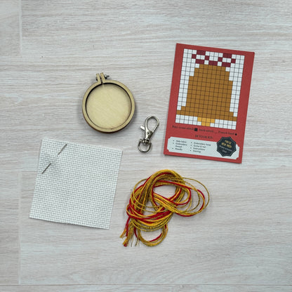 Jingle All The Way Mini Matchbox Christmas Cross Stitch Kit