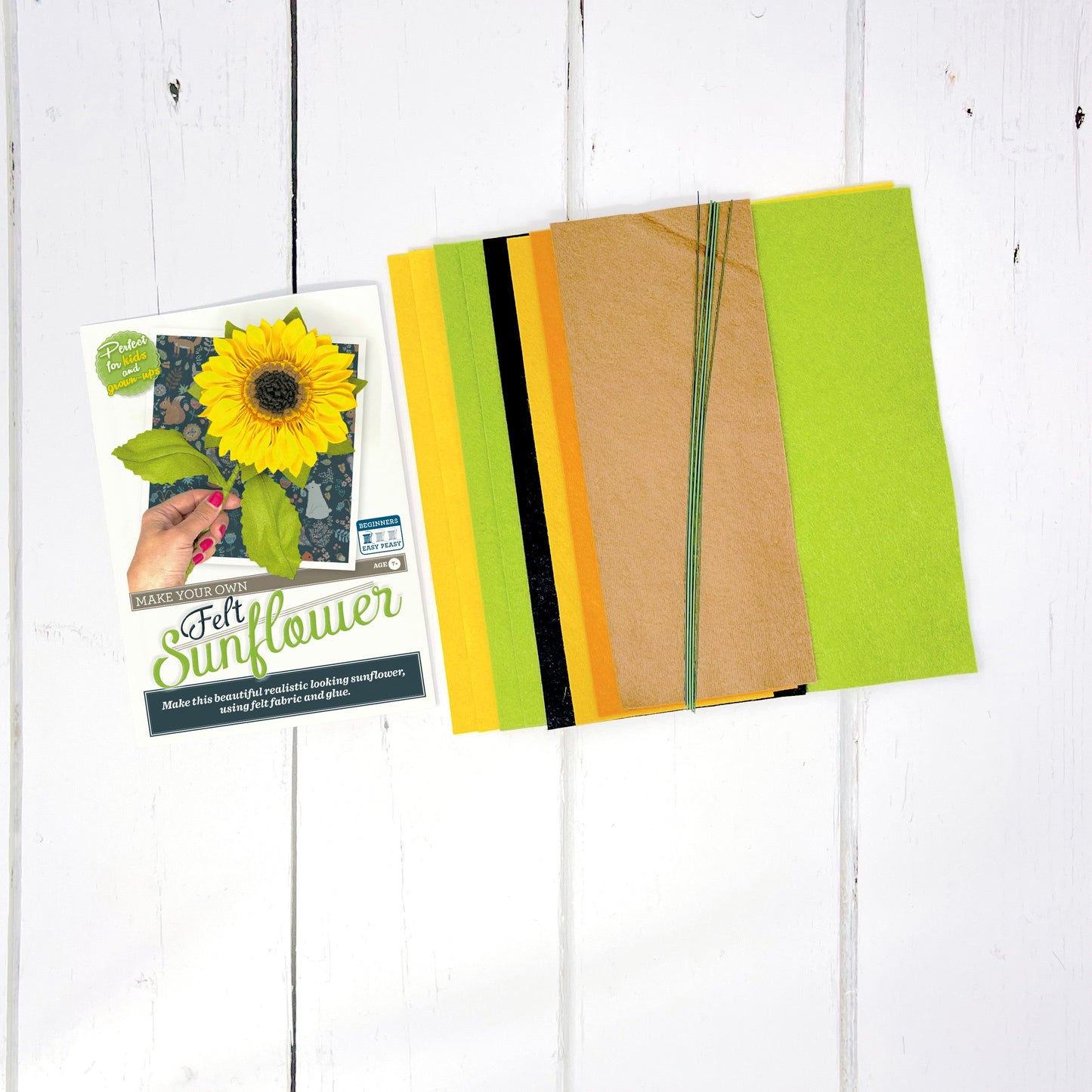 Van Gogh's Felt Sunflowers Kit