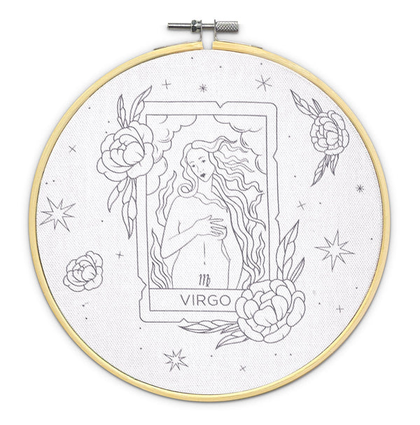 Signs of the Zodiac - Virgo Embroidery Kit (pack of 2)