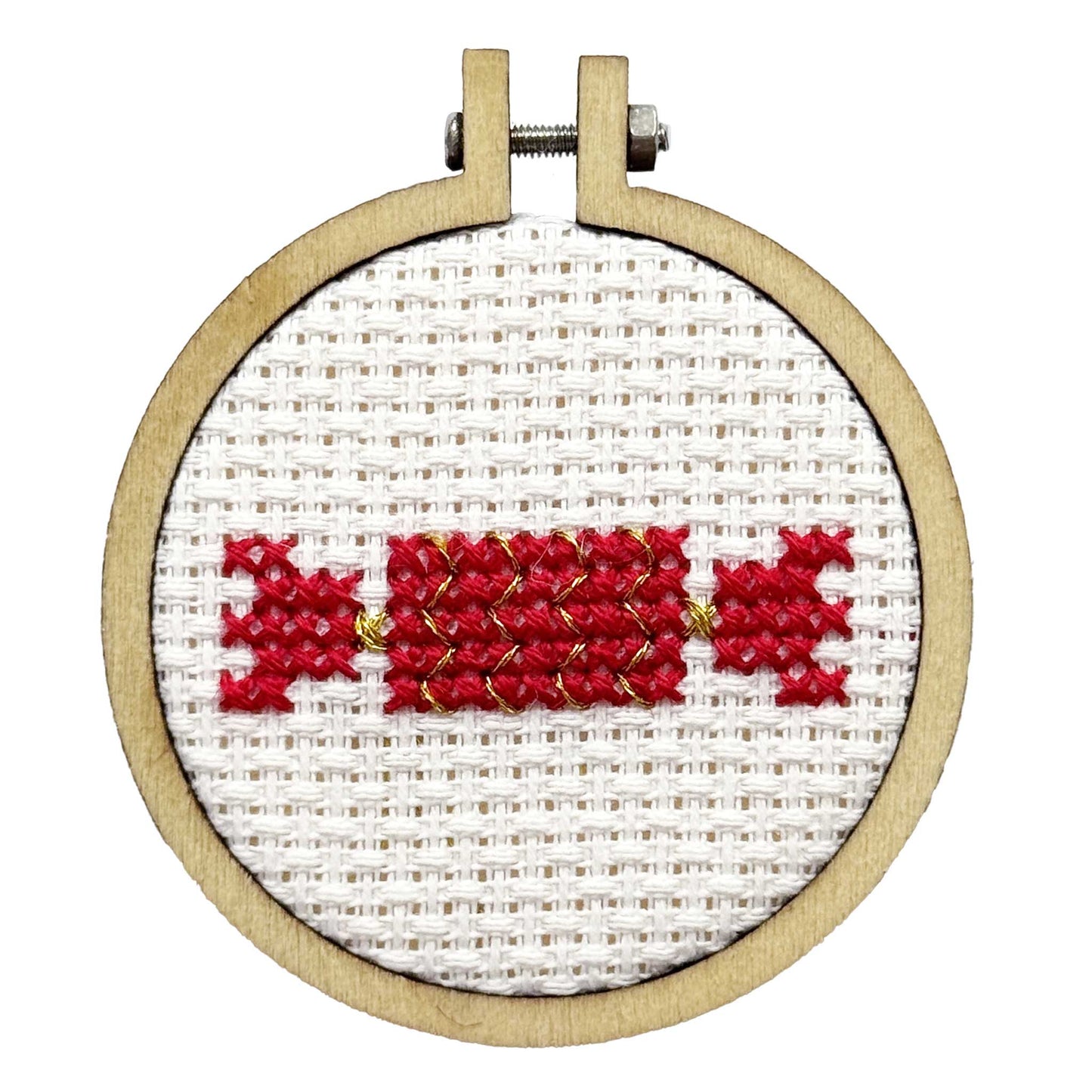 You Crack Me Up! Mini Matchbox Christmas Cross Stitch Kit