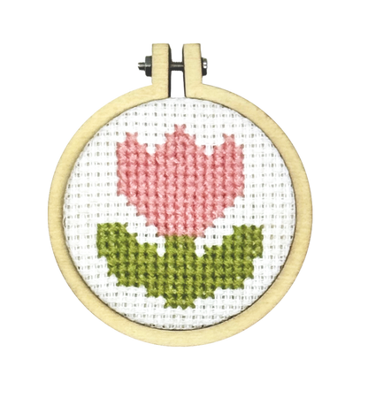 You're Blooming Lovely!  Mini Matchbox Cross Stitch Kit