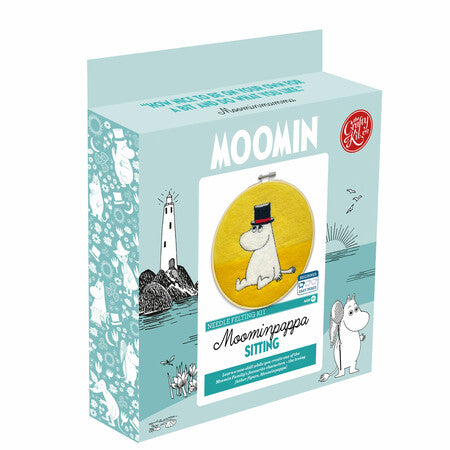 Moomin - Moominpappa Sitting Needle Felting Kit