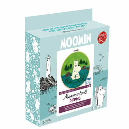 Moomin - Moomintroll Dipping Needle Felting Craft Kit