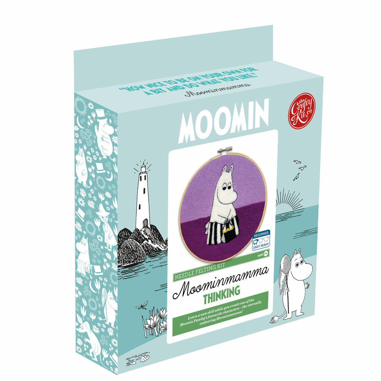 Moomin - Moominmamma Thinking Needle Felting Craft Kit