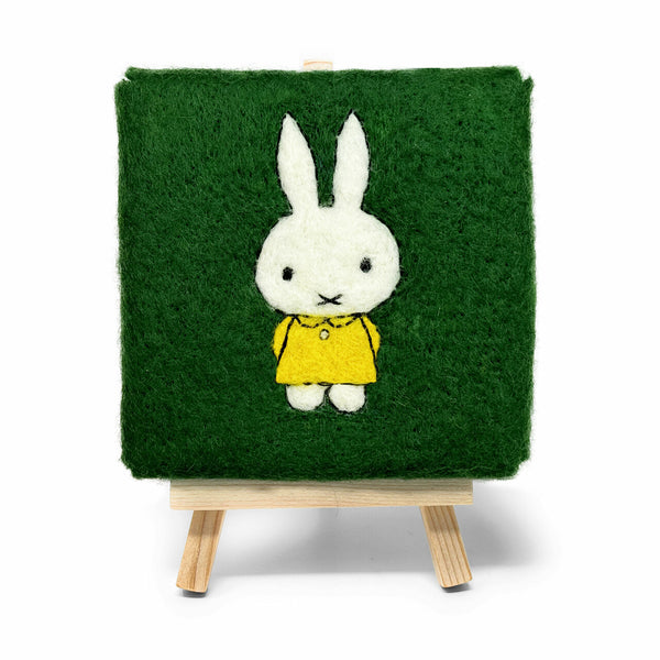Miffy - Miffy in a Yellow Dress Needle Felting Craft Kit (Pack of Two)
