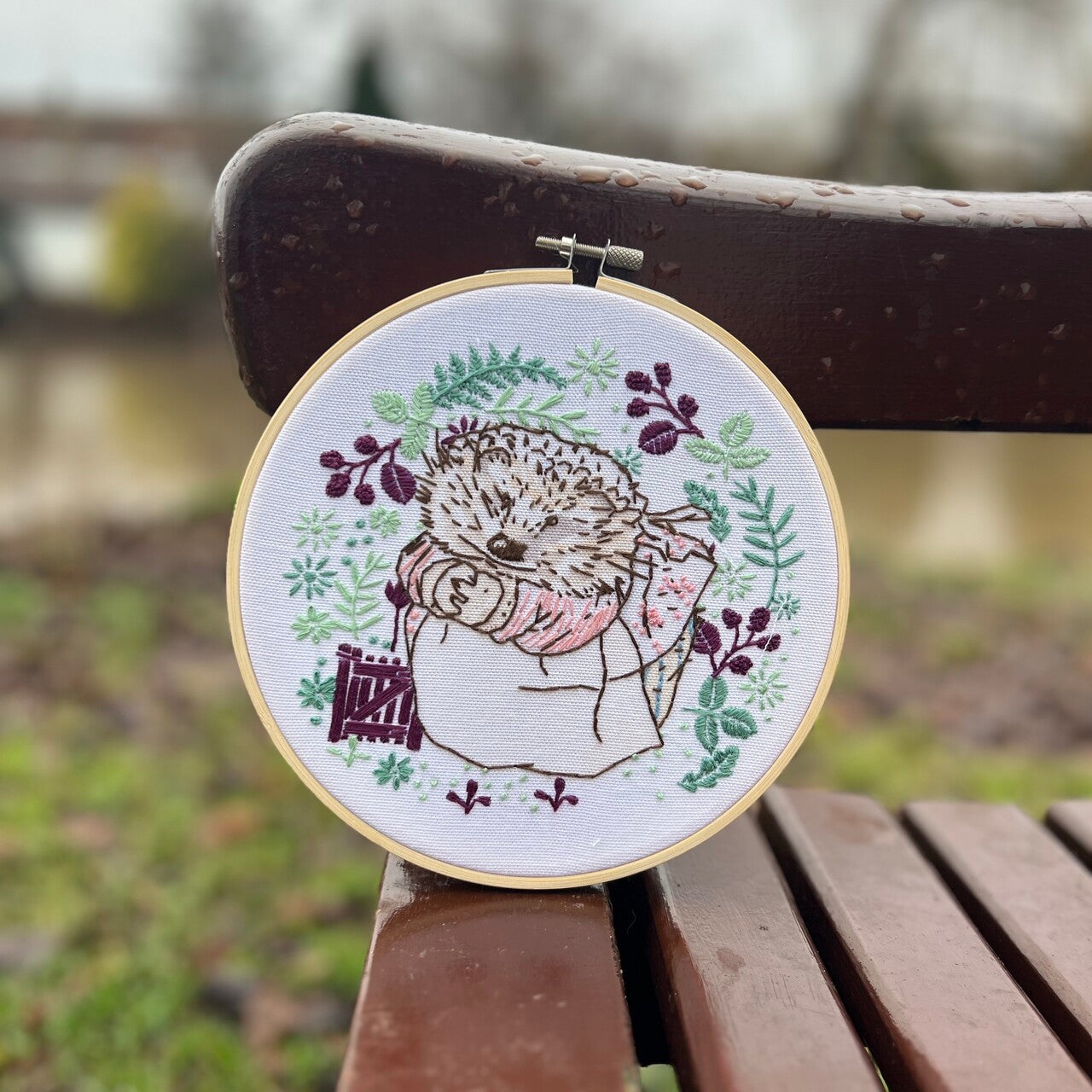 Beatrix Potter - Mrs. Tiggy-Winkle Embroidery Kit