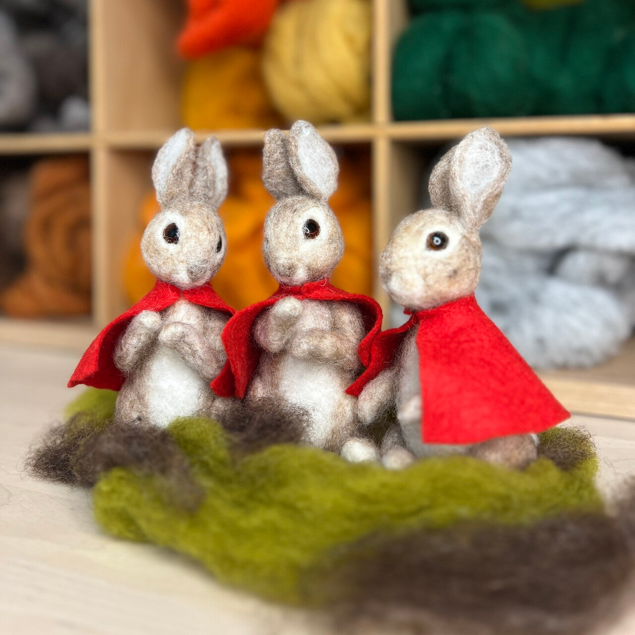 Beatrix Potter - Flopsy, Mopsy and Cotton-tail Needle Felting Craft Kit