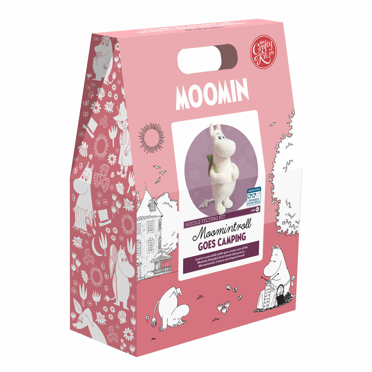 Moomin - Moomintroll Goes Camping Needle Felting Craft Kit