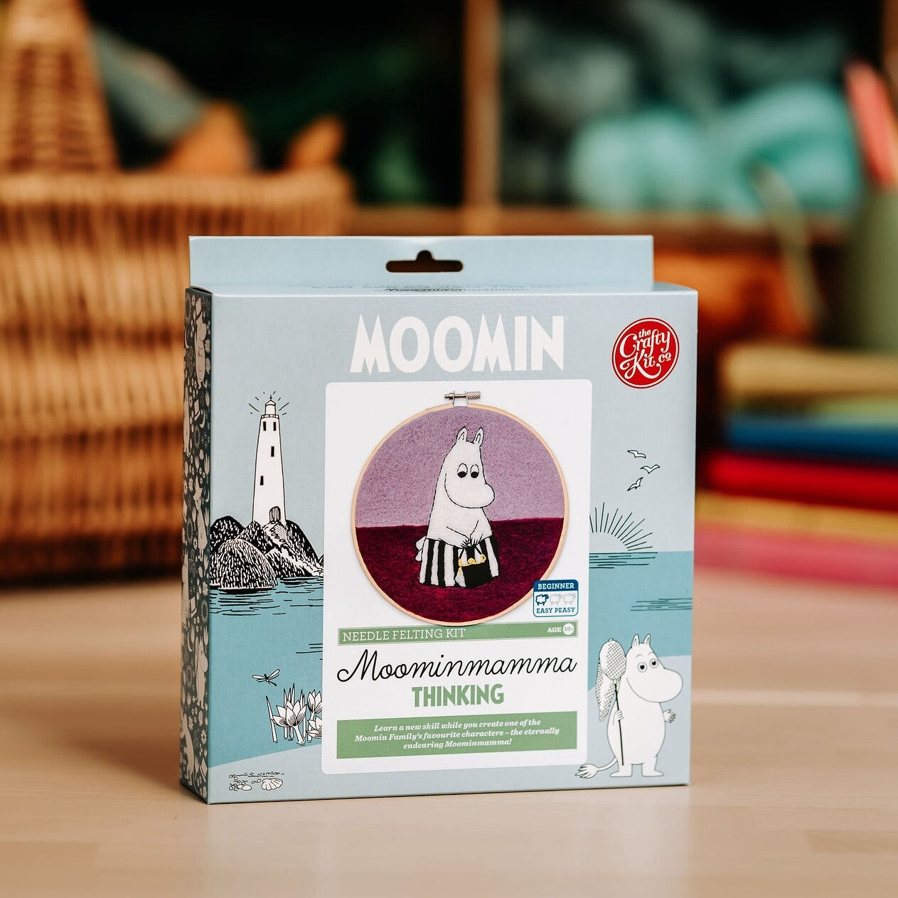 Moomin - Moominmamma Thinking Needle Felting Craft Kit