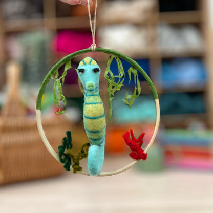 Sea Horse Needle Felting Craft Kit