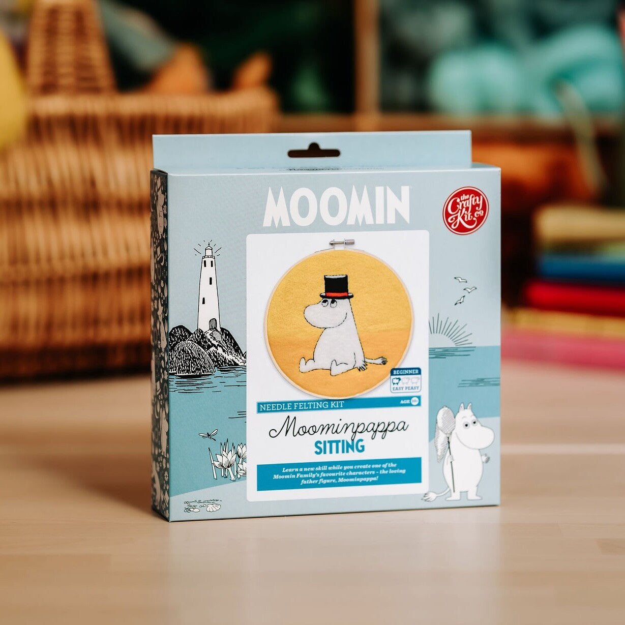 Moomin - Moominpappa Sitting Needle Felting Kit