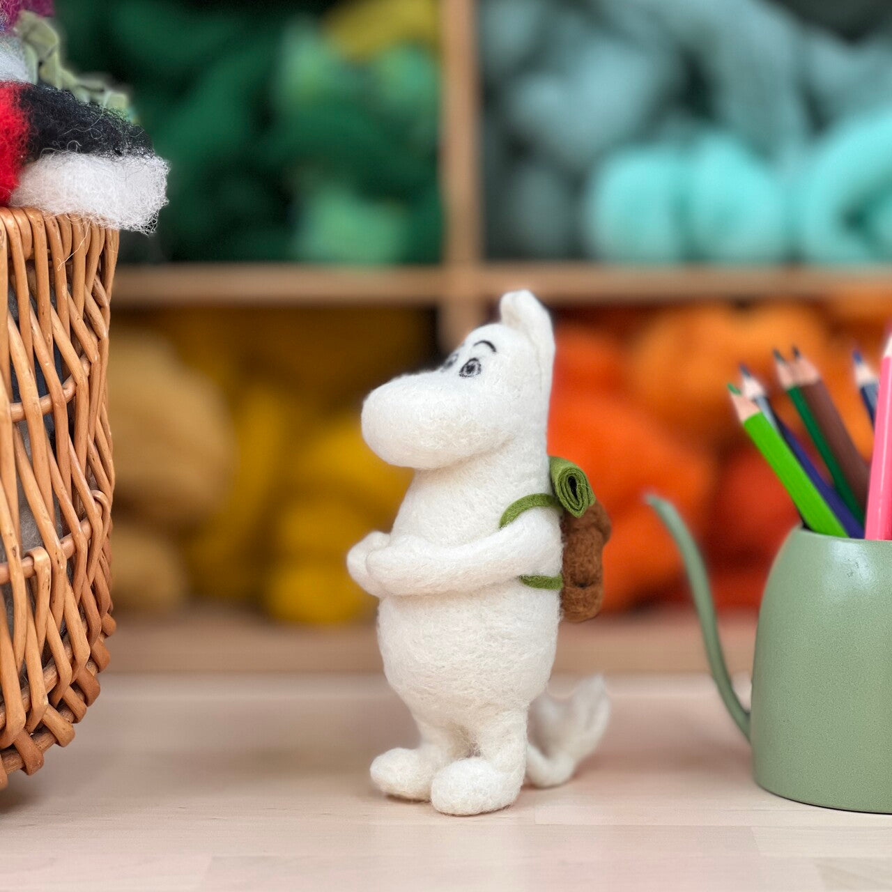 Moomin - Moomintroll Goes Camping Needle Felting Craft Kit