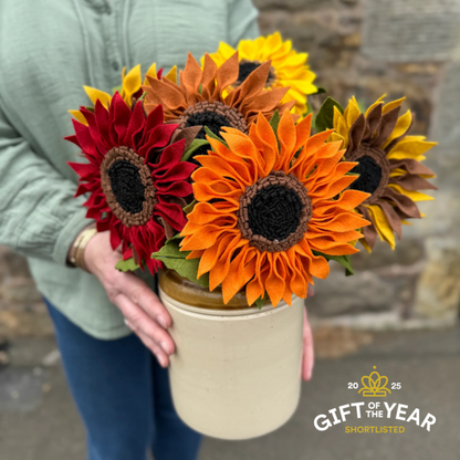 Van Gogh's Felt Sunflowers Kit