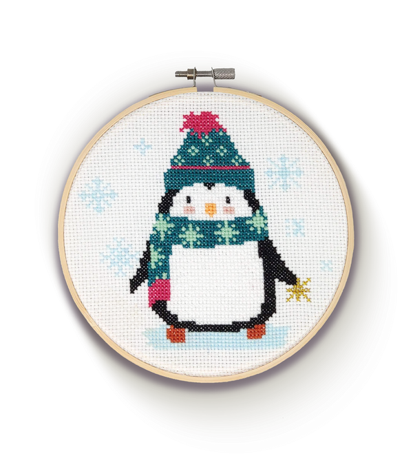 Penguin Cross Stitch Craft Kit (Pack of Two)